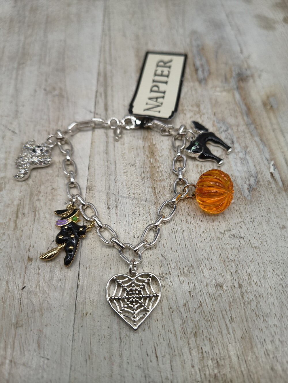 Napier Halloween  Charm Toggle Bracelet.